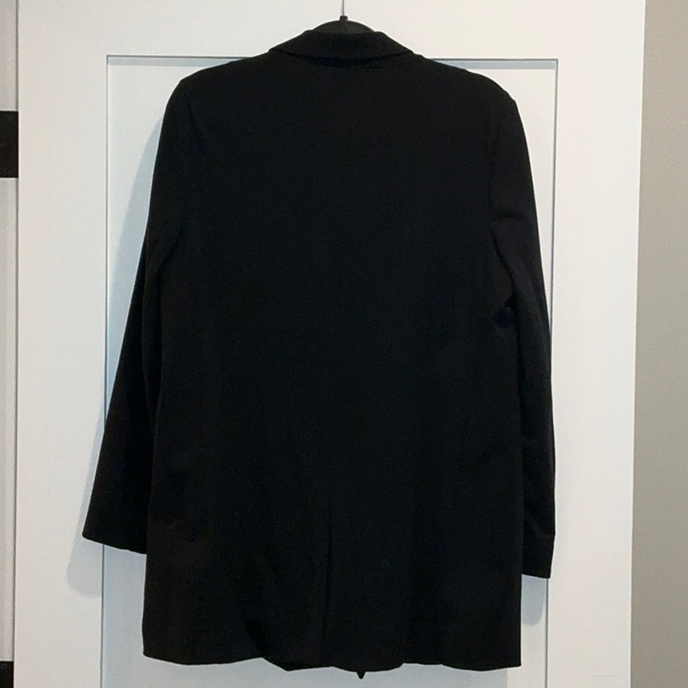 All Saints Black Aleida Jersey Blazer - Picture 4 of 6